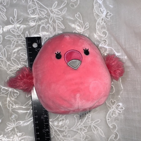 Squishmallow Flamingo plush 5" Cookie 2018 pink stuff animal - Picture 2 of 6